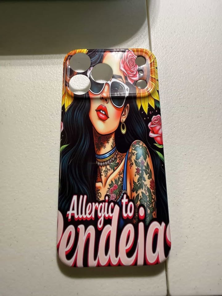 Allergic To Stupid People Aesthetic Phone Case